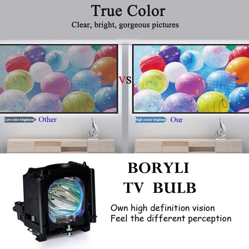 BORYLI BP96-01472A P132W Replacement TV Lamp Module with Housing Compatible with HLS5687W HLS5687WX HLS5687WXXAA HLS4265W HLS4266W - Image 3